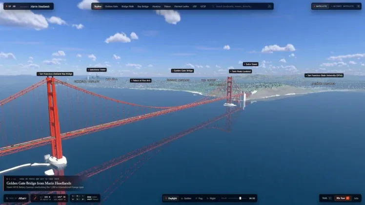 程序化生成的大型 3D 场景