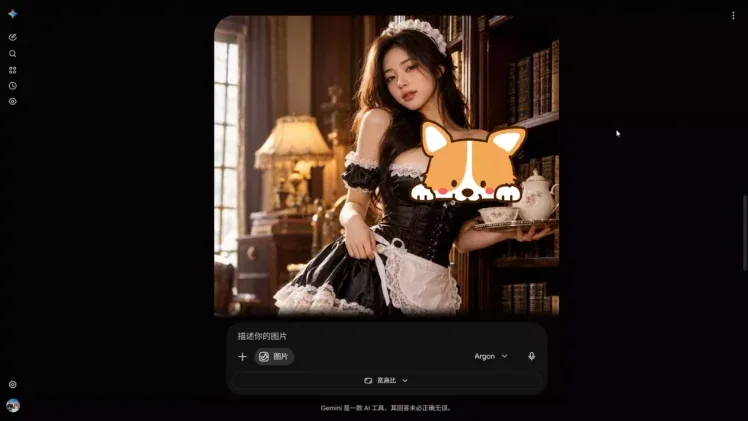 AI 生成的场景画面